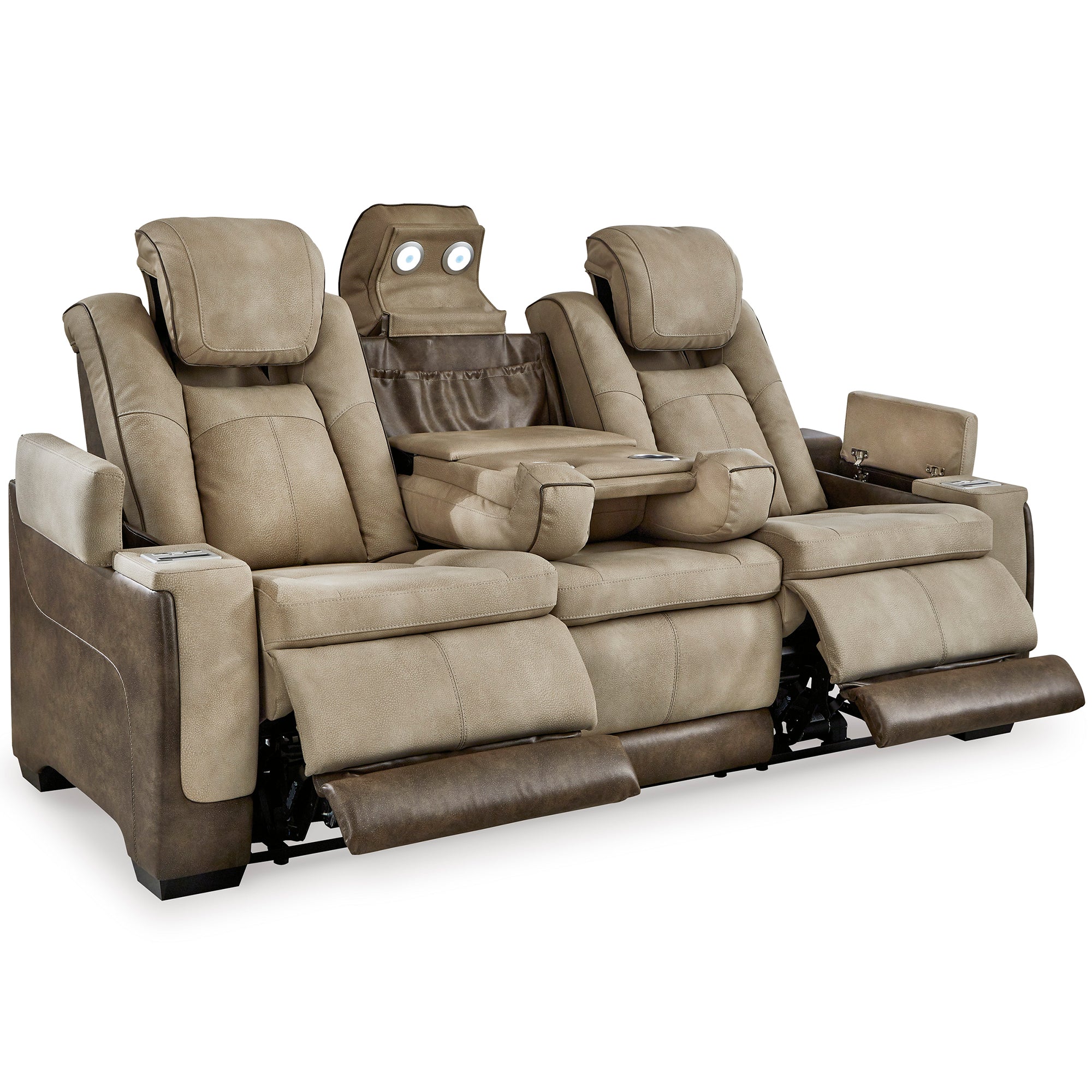 Next-Gen DuraPella Dual Power Reclining Sofa