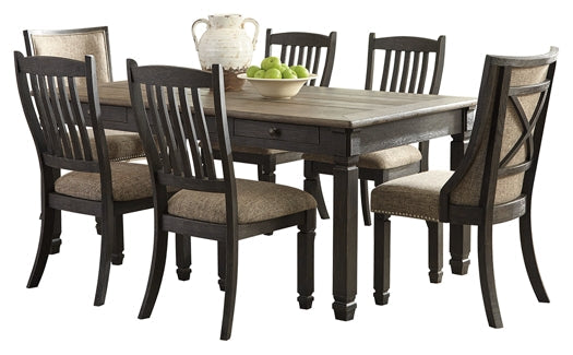 Tyler Creek Dining Table and 6 Chairs