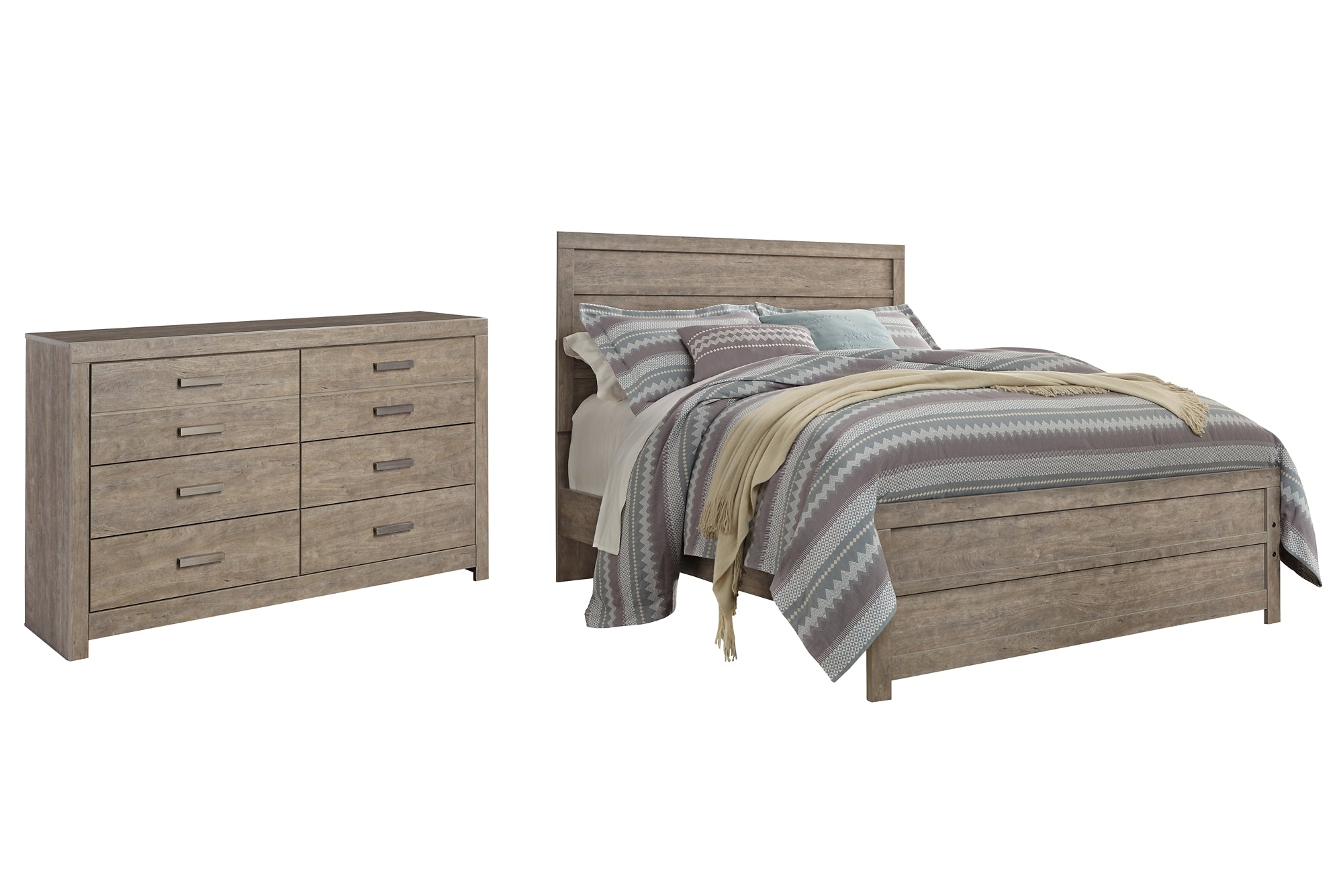 Culverbach Full Panel Bed with Dresser