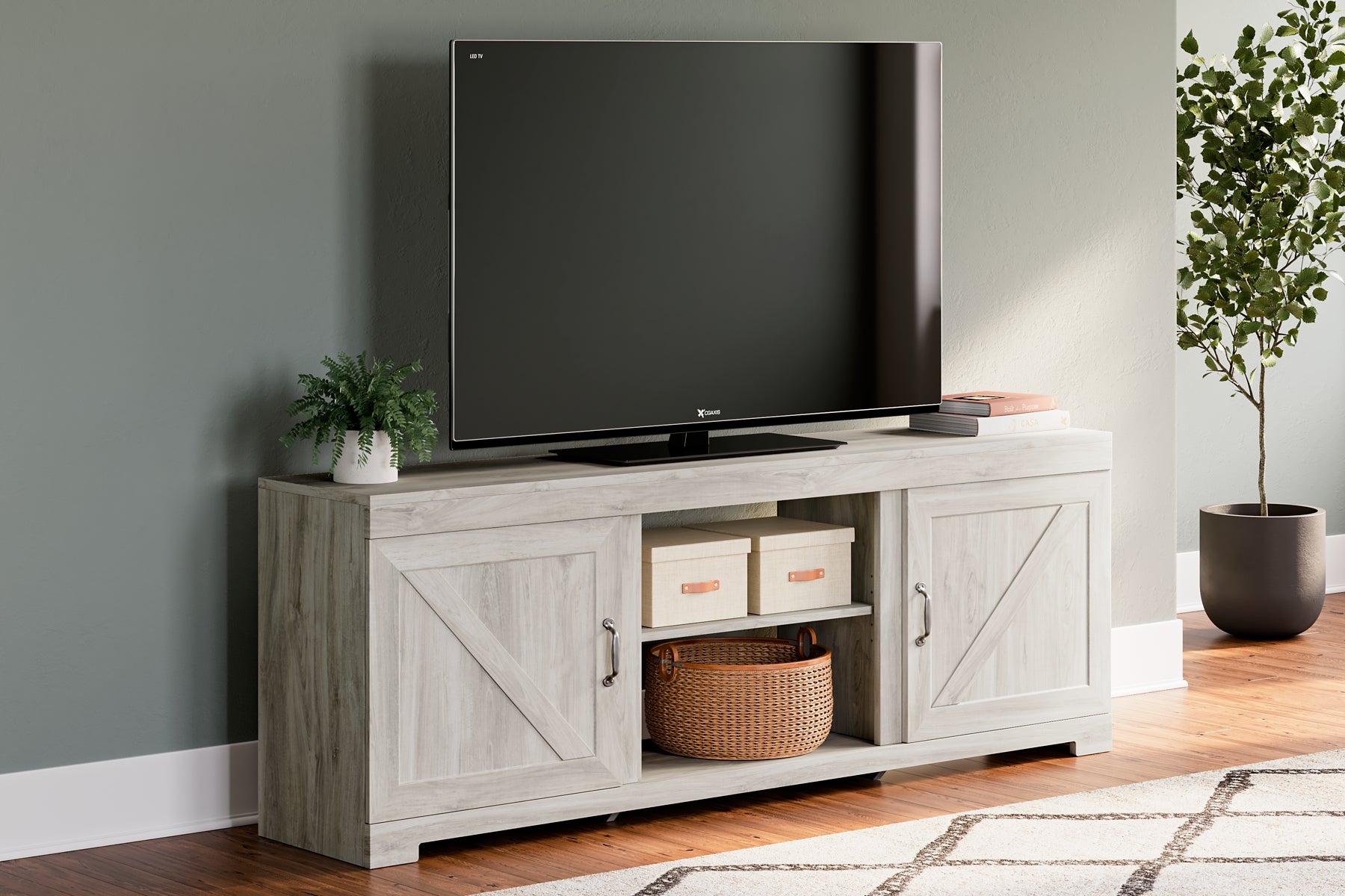 Bellaby LG TV Stand w/Fireplace Option