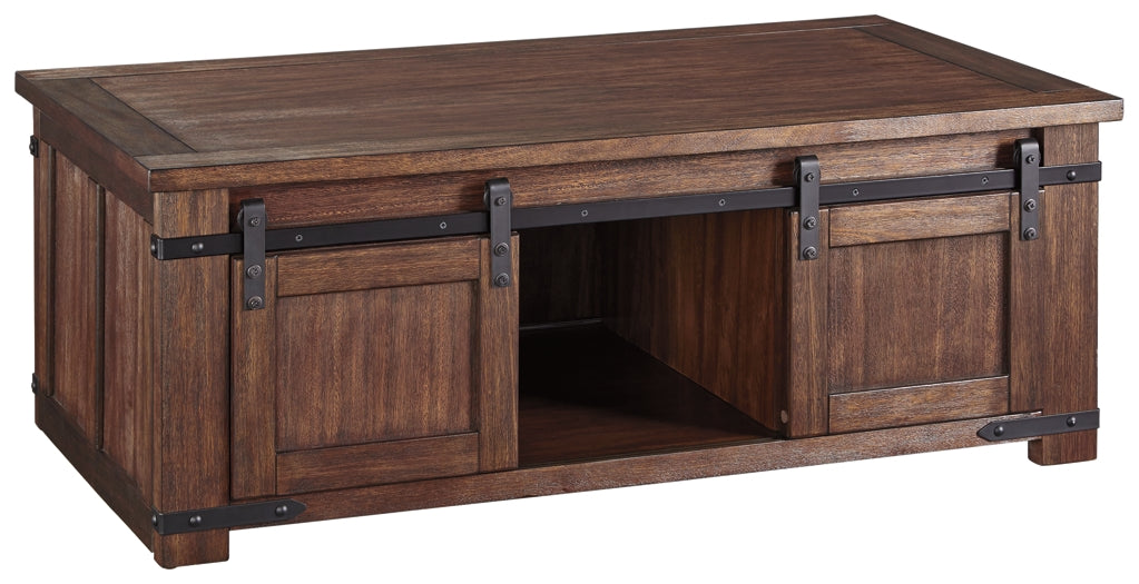 Budmore Coffee Table with 2 End Tables