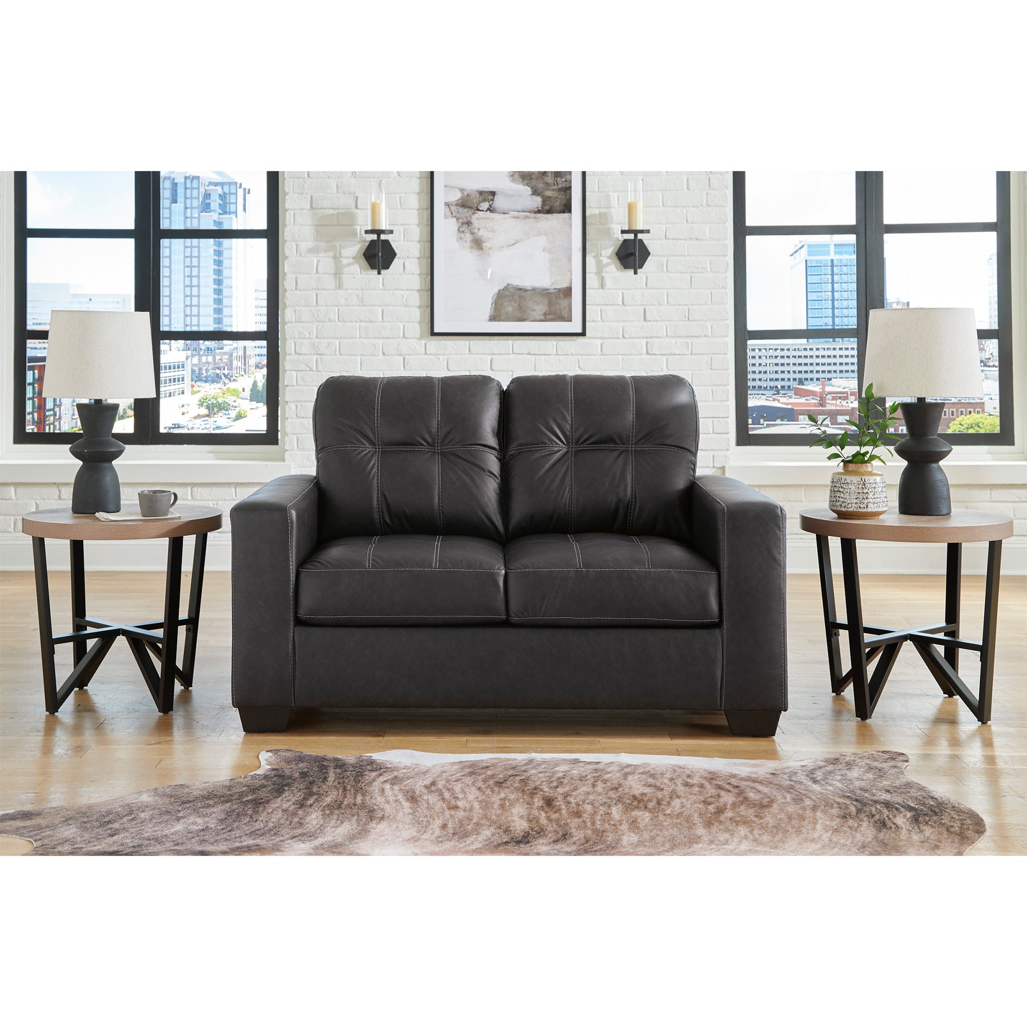 Barlin Mills Sofa and Loveseat