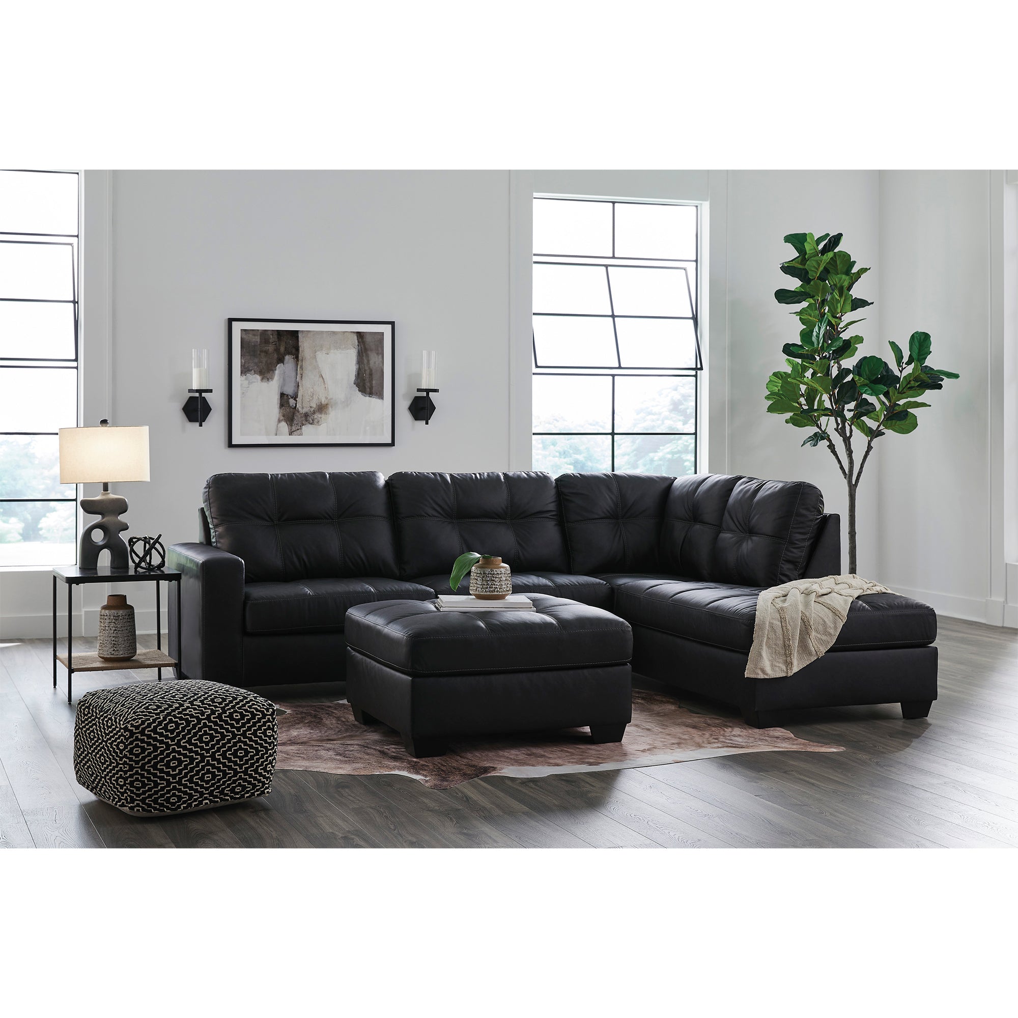 Barlin Mills Oversized Accent Ottoman