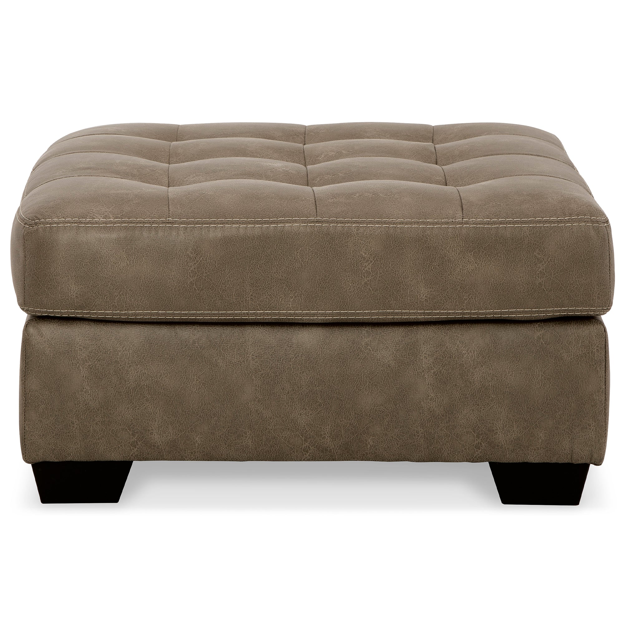 Keskin Oversized Accent Ottoman in Sand Color
