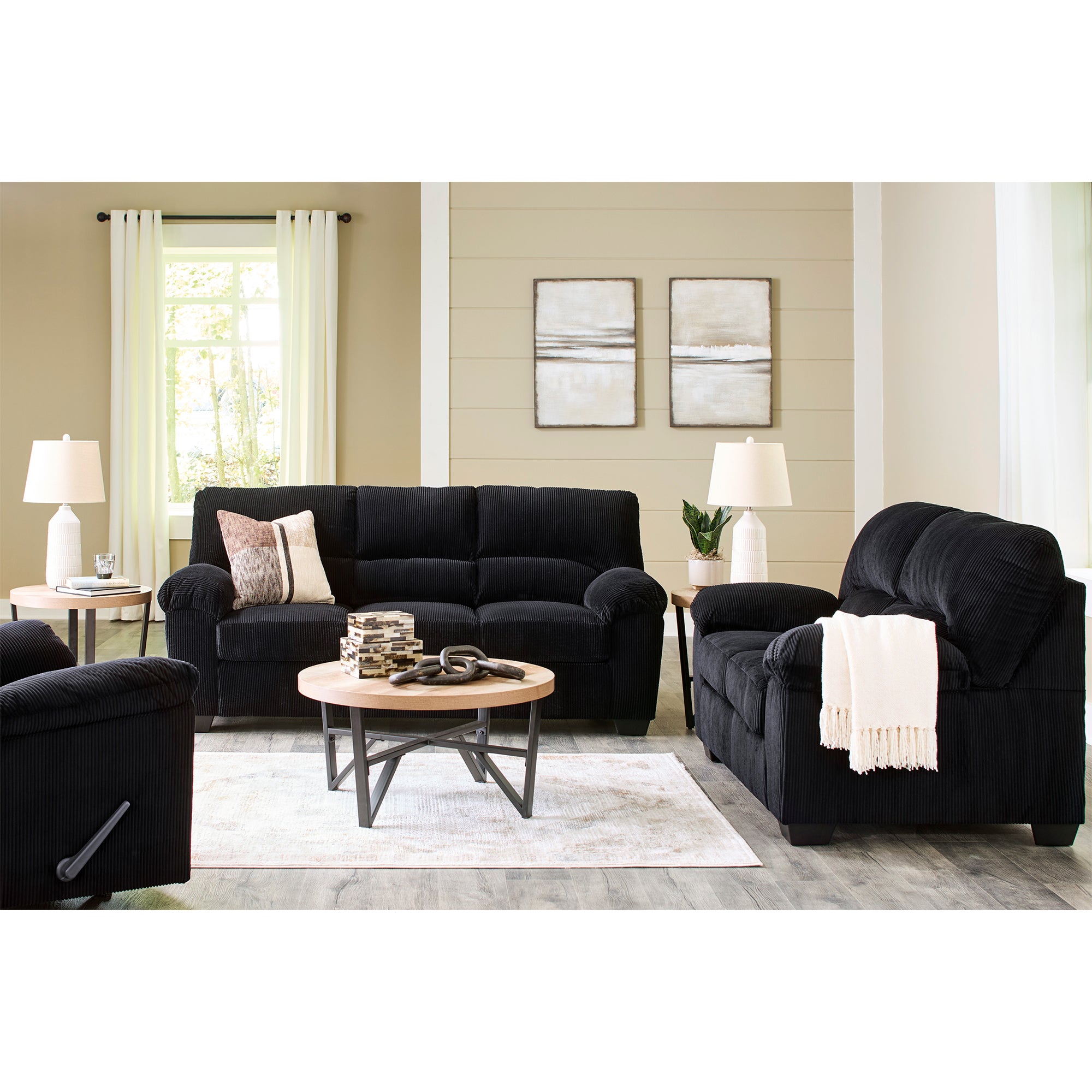 SimpleJoy Sofa and Loveseat