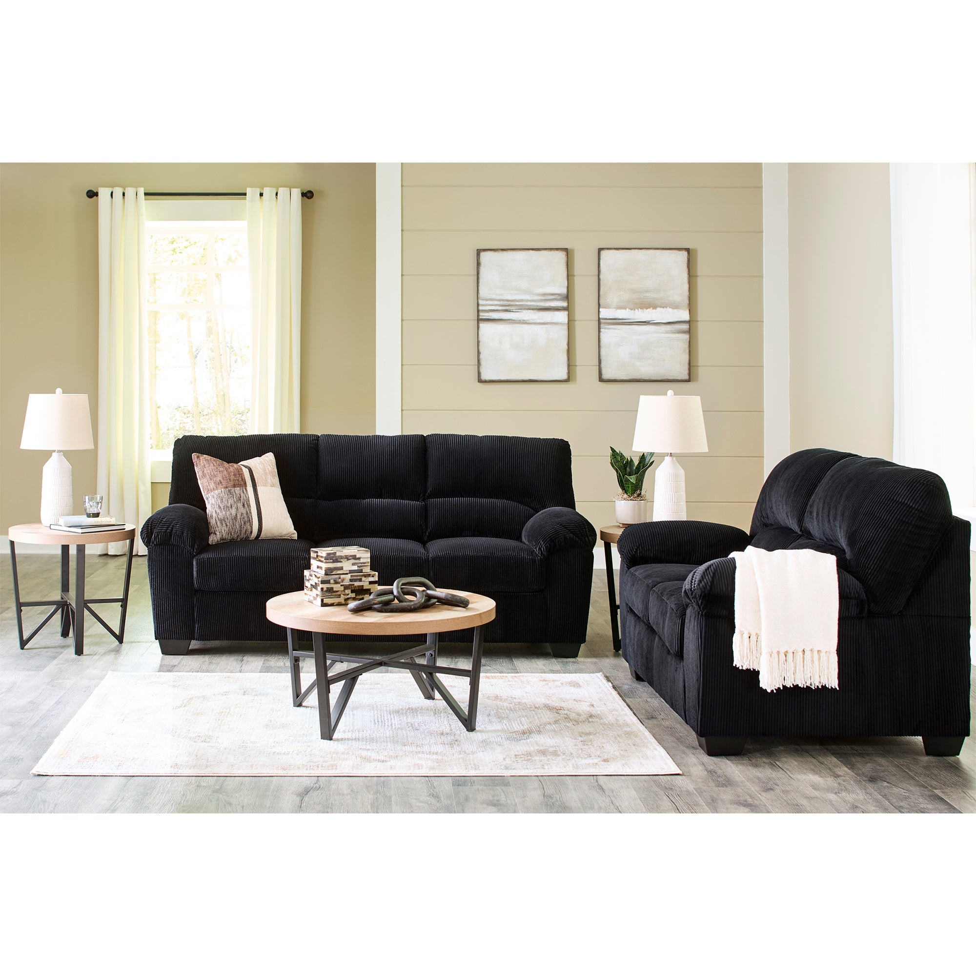 SimpleJoy Sofa and Loveseat