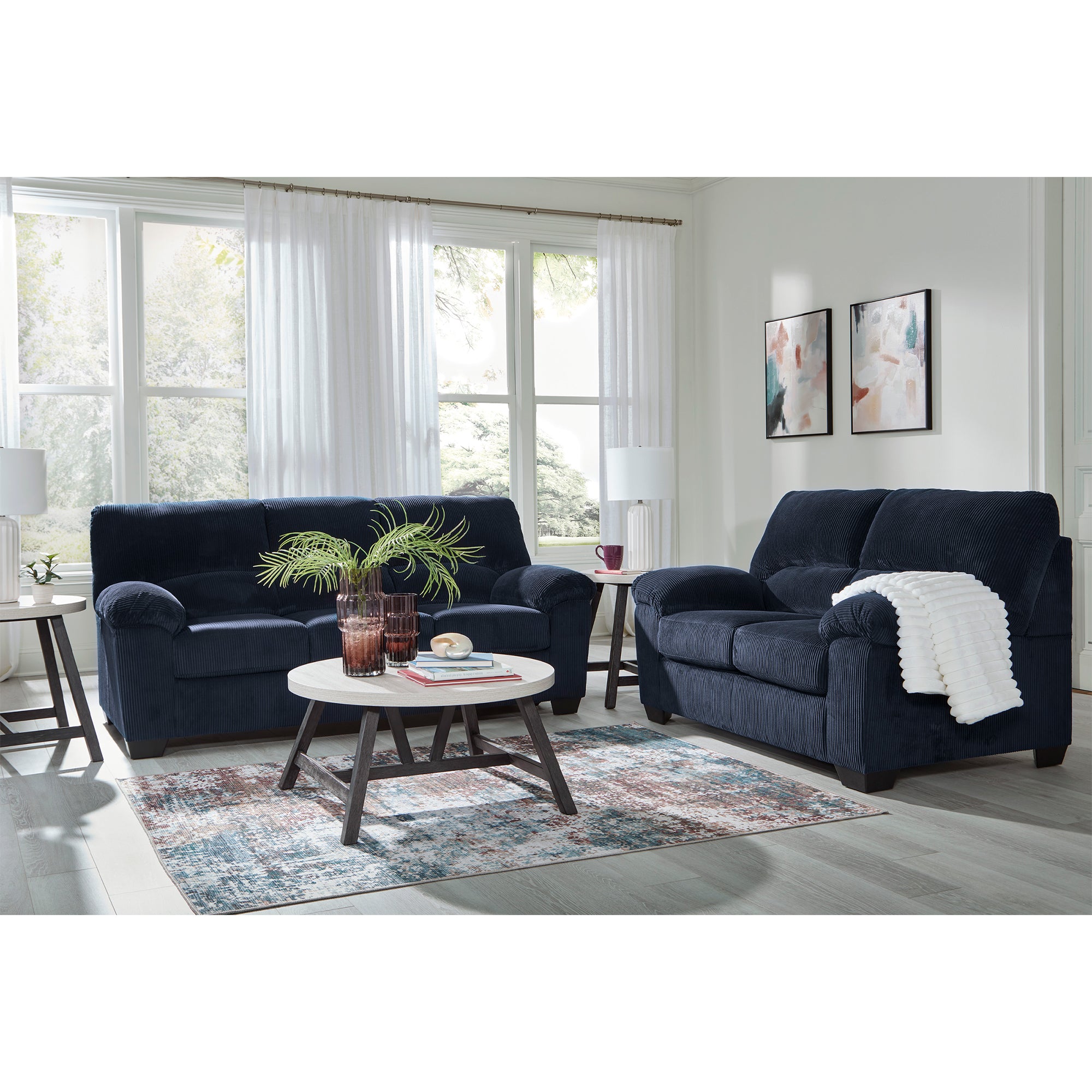 SimpleJoy Sofa and Loveseat