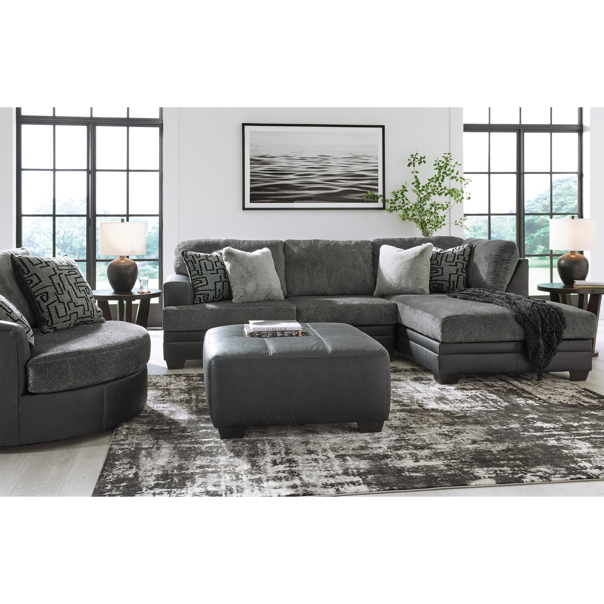 Brixley Pier 2-Piece Sectional with Right-arm Chaise