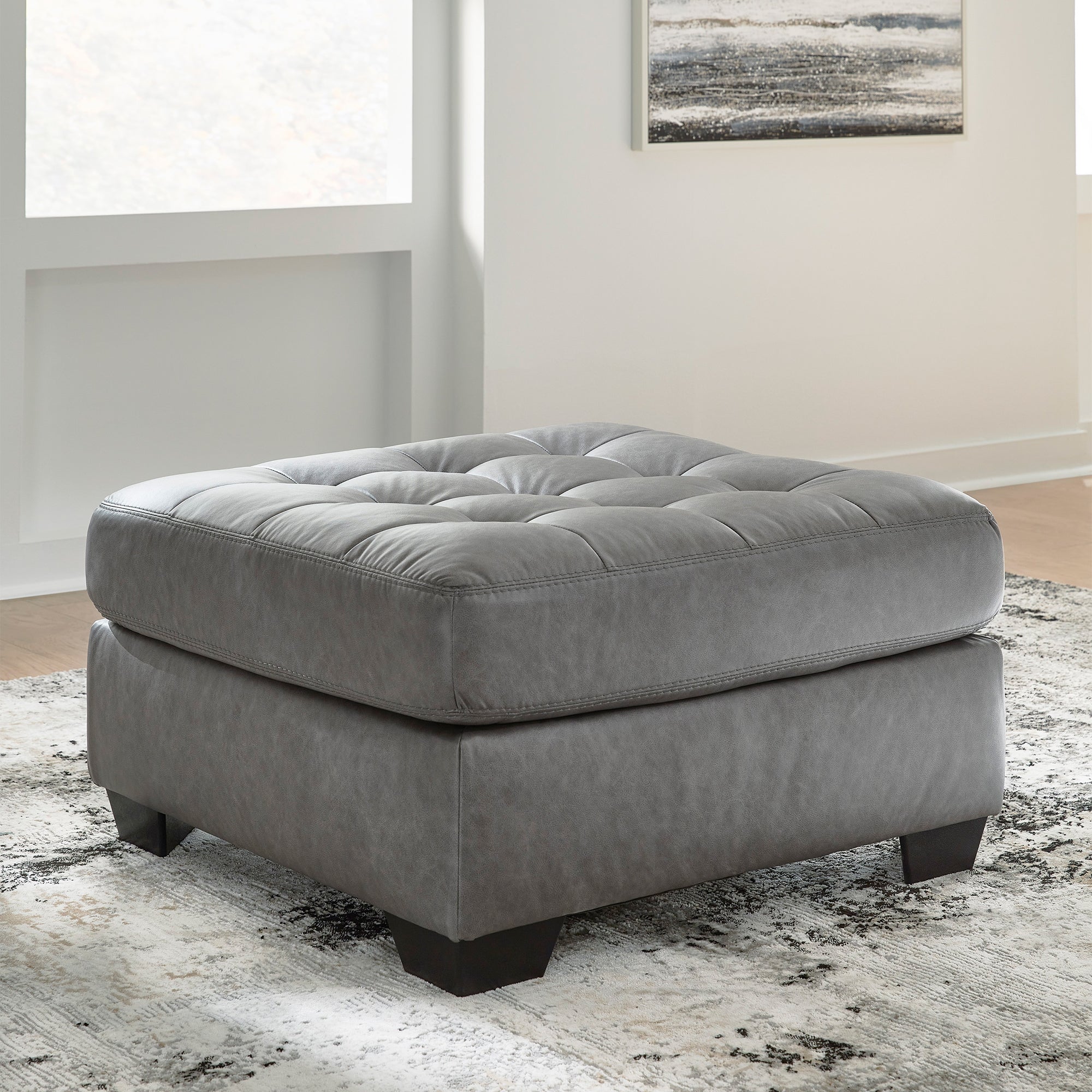 Clairette Court Oversized Accent Ottoman