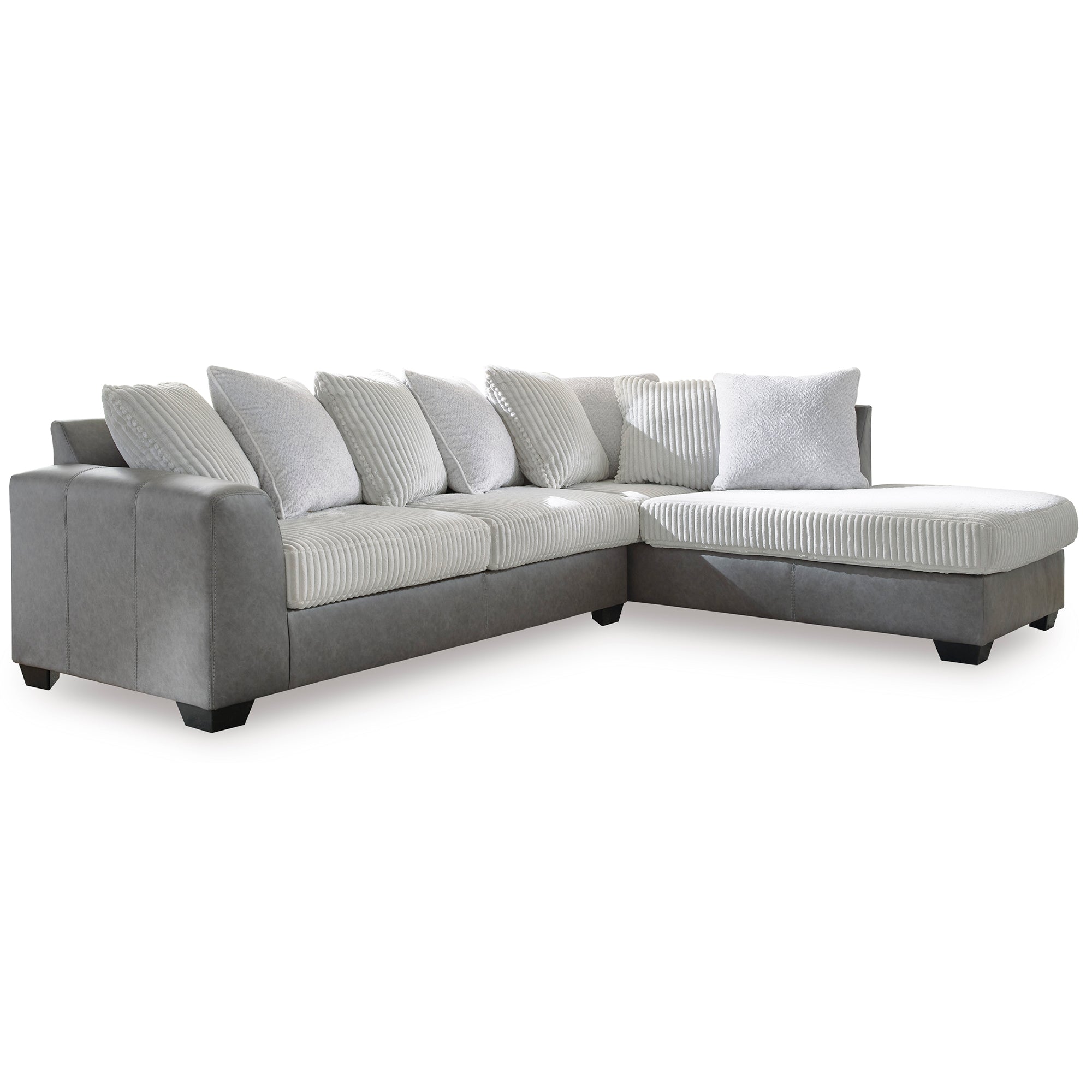 Clairette Court 2-Piece Sectional with Chaise