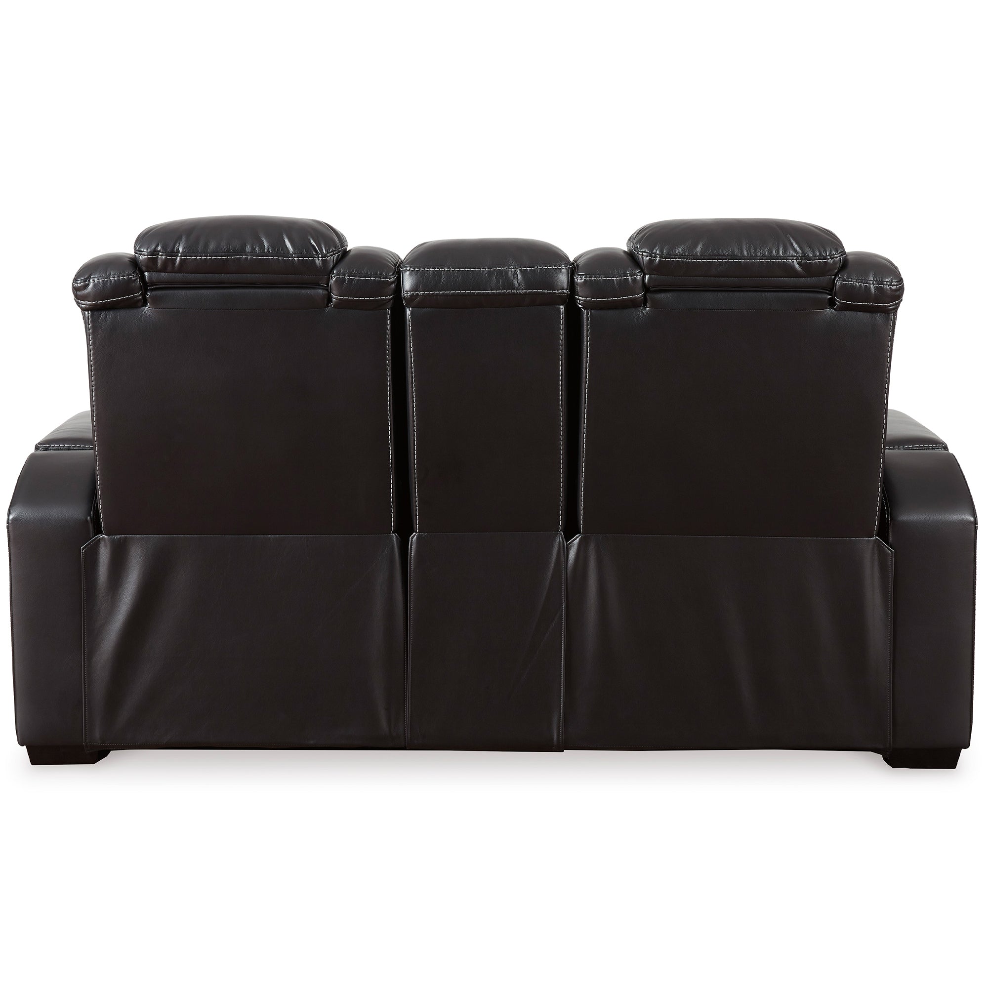 Party Time Dual Power Reclining Loveseat with Console