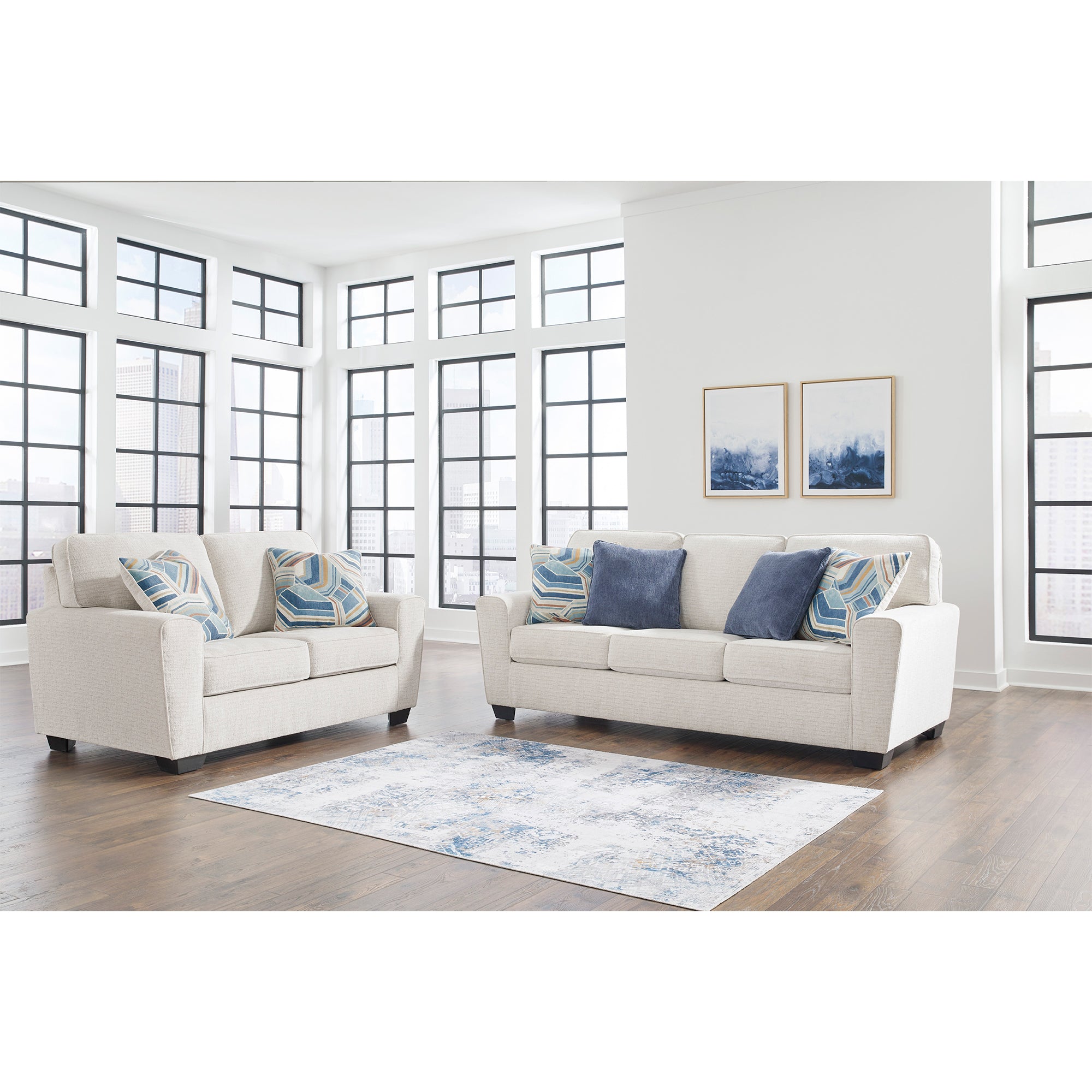 Cashton Sofa and Loveseat