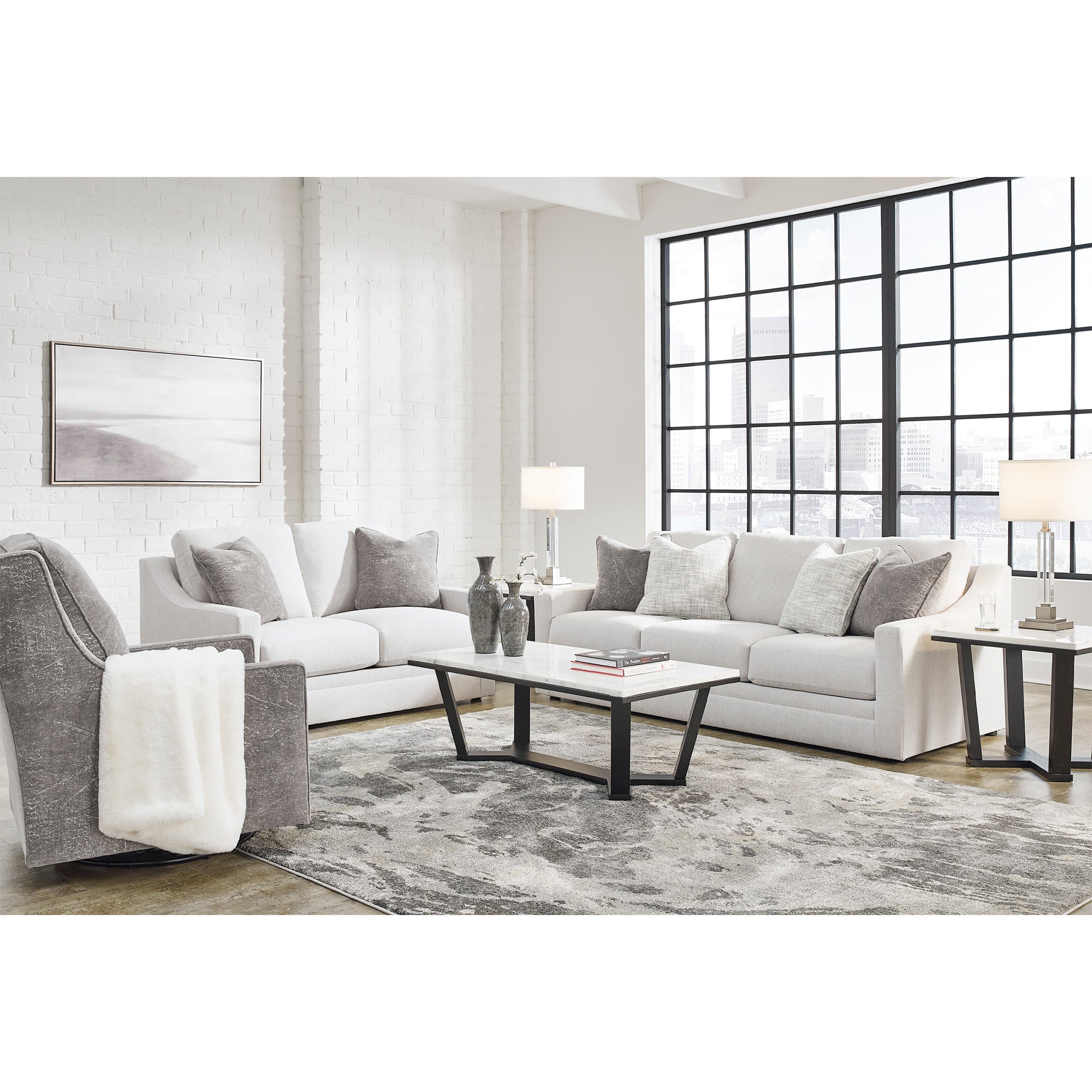 Maitelynn Sofa and Loveseat