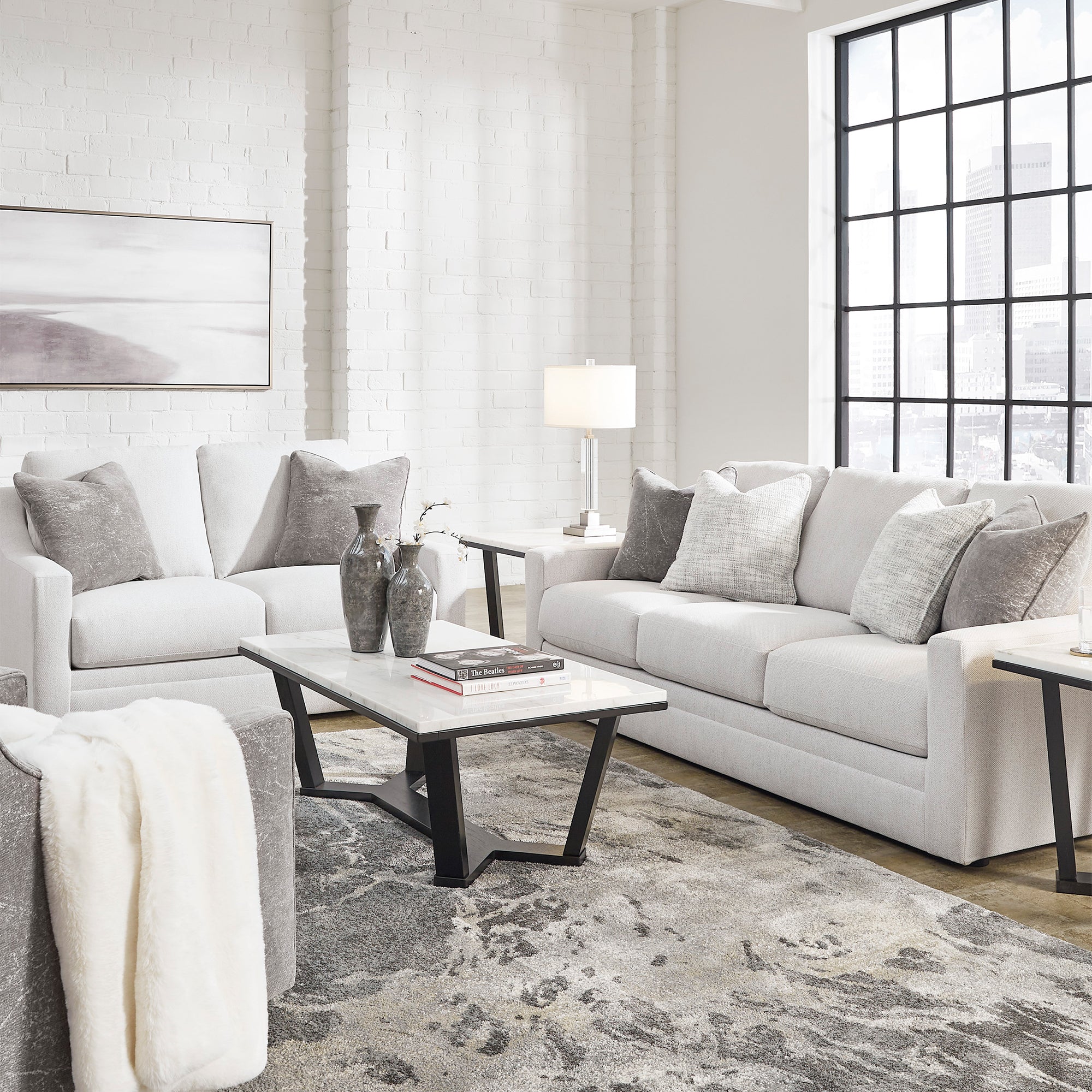 Maitelynn Sofa and Loveseat