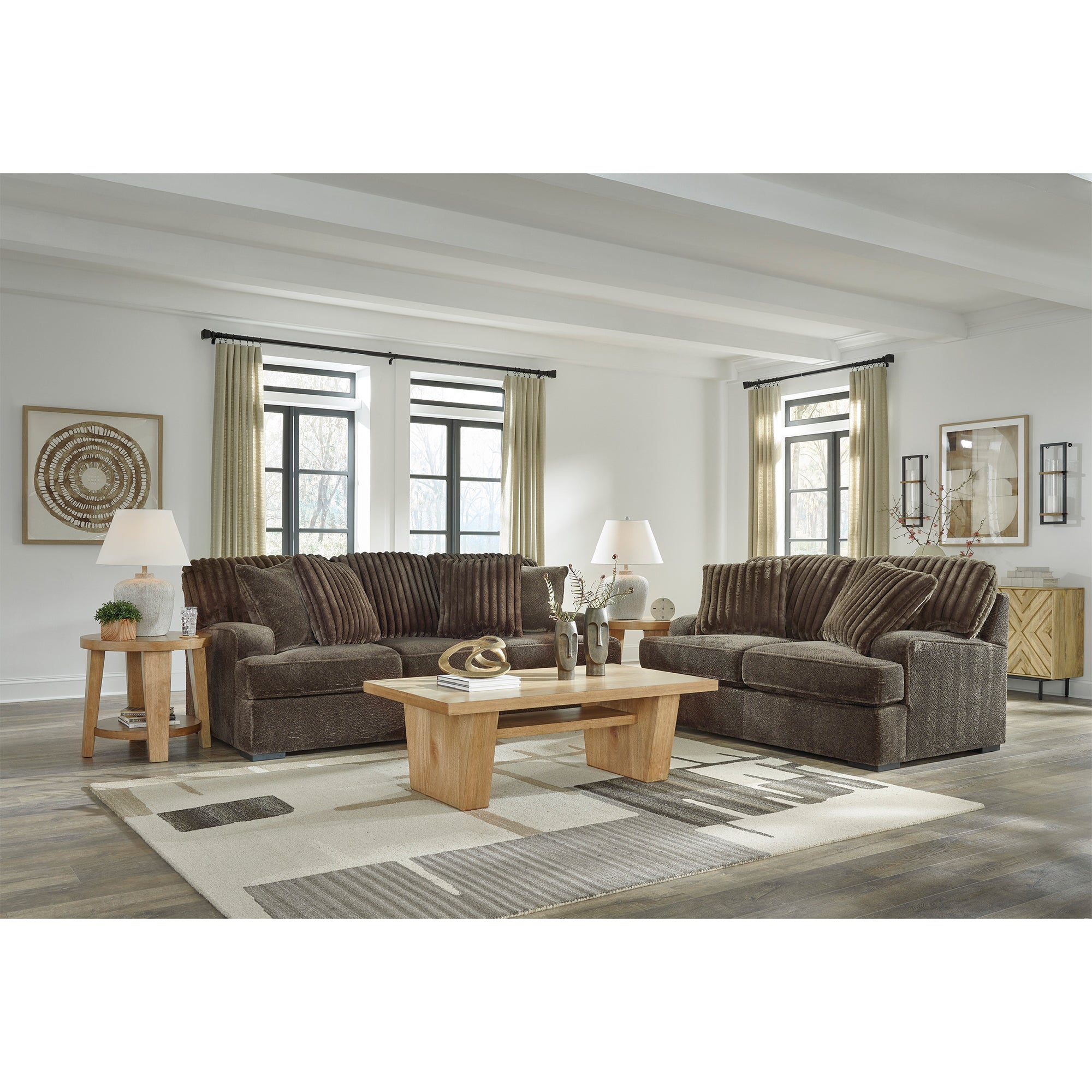 Aylesworth Sofa and Loveseat