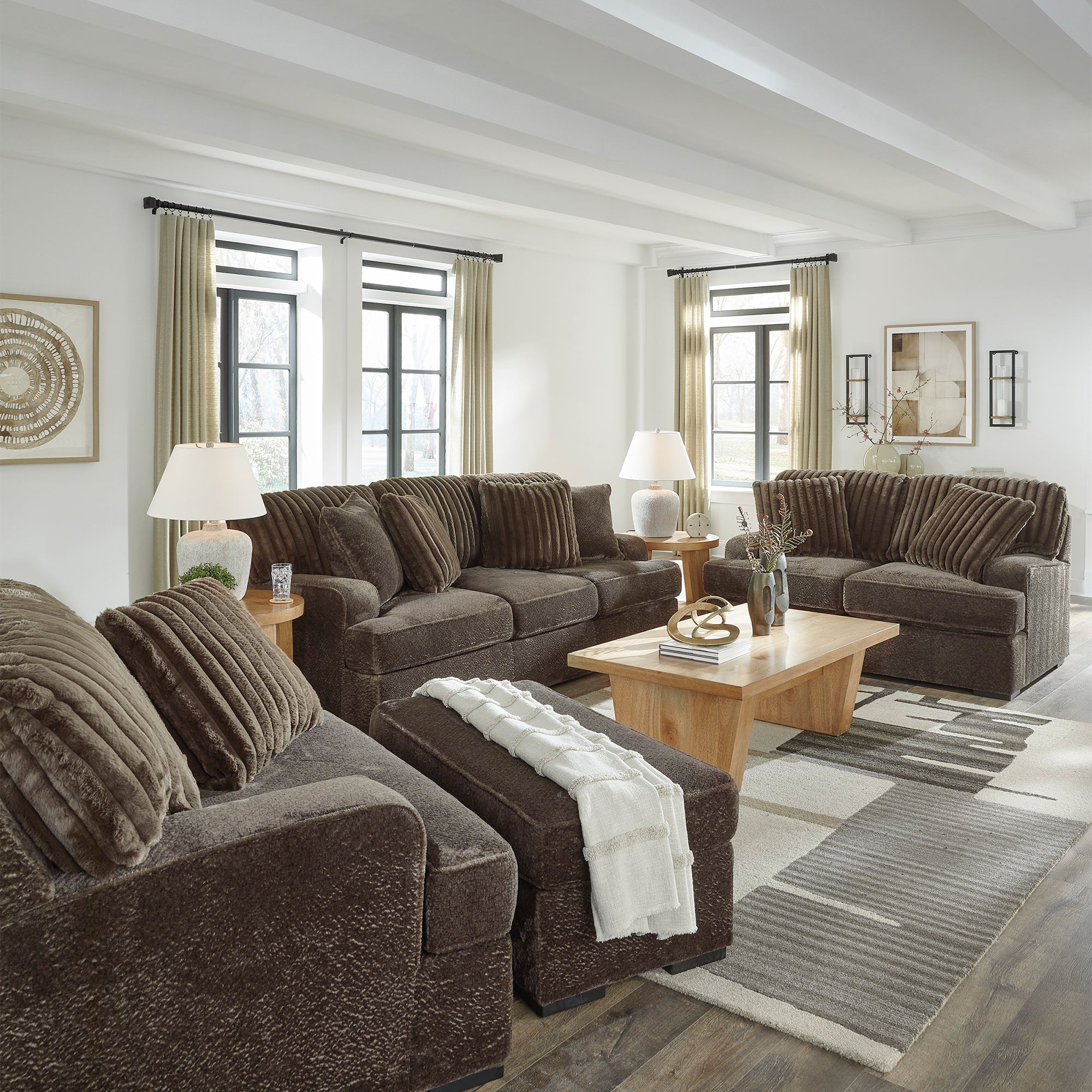 Aylesworth Sofa and Loveseat