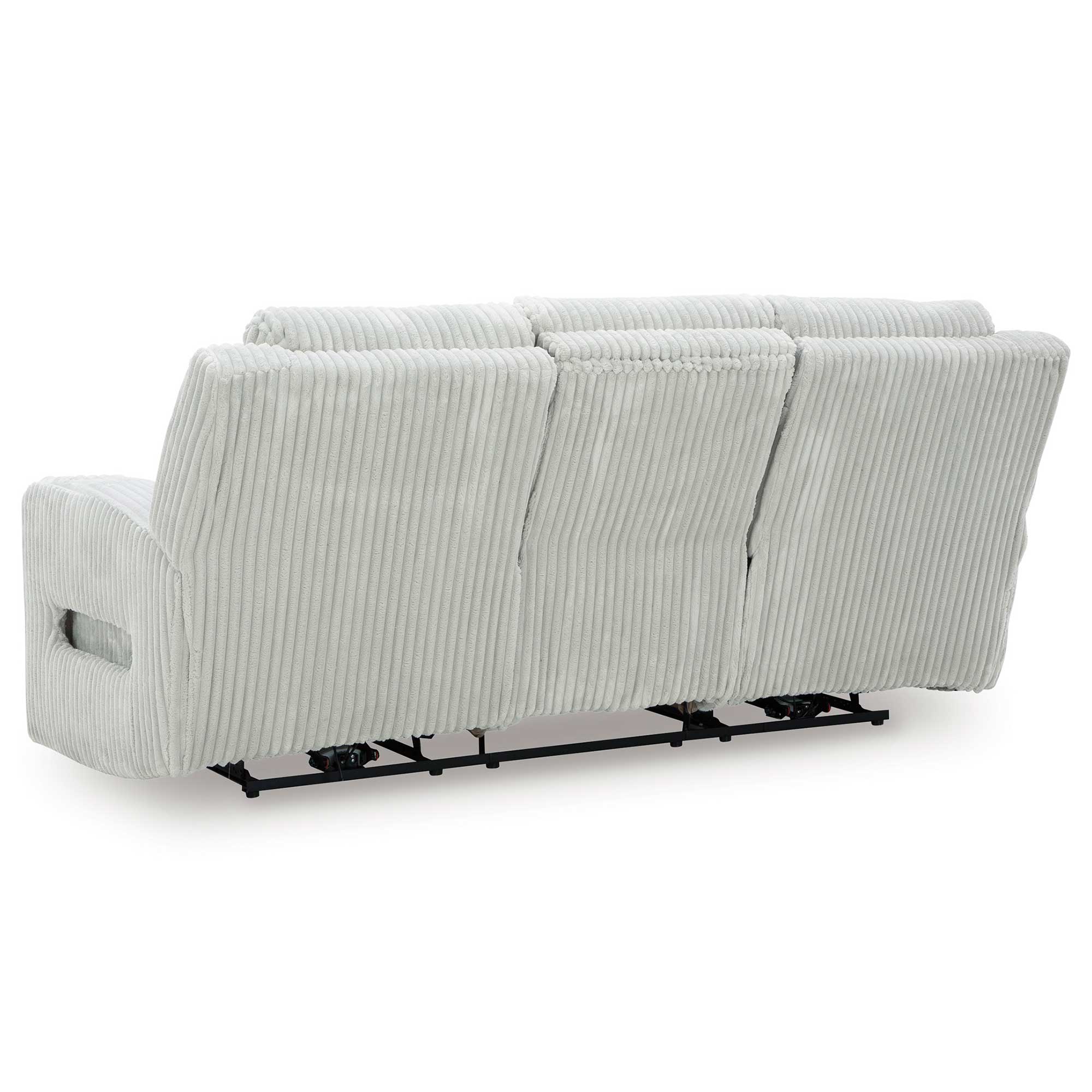 Forest Lake Power Reclining Sofa with Adjustable Headrest & LED Lighting