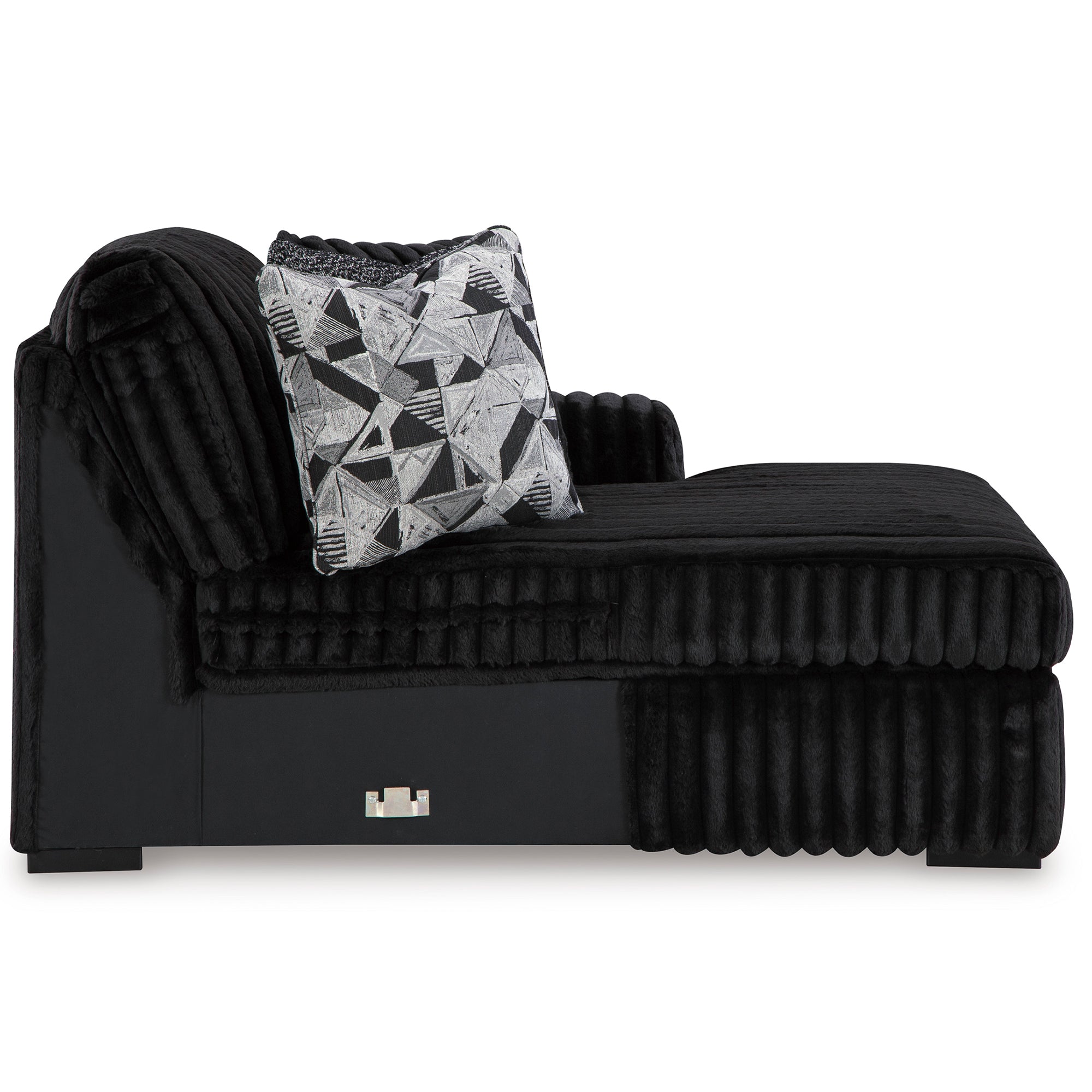 Midnight-Madness 3-Piece Sectional with Chaise