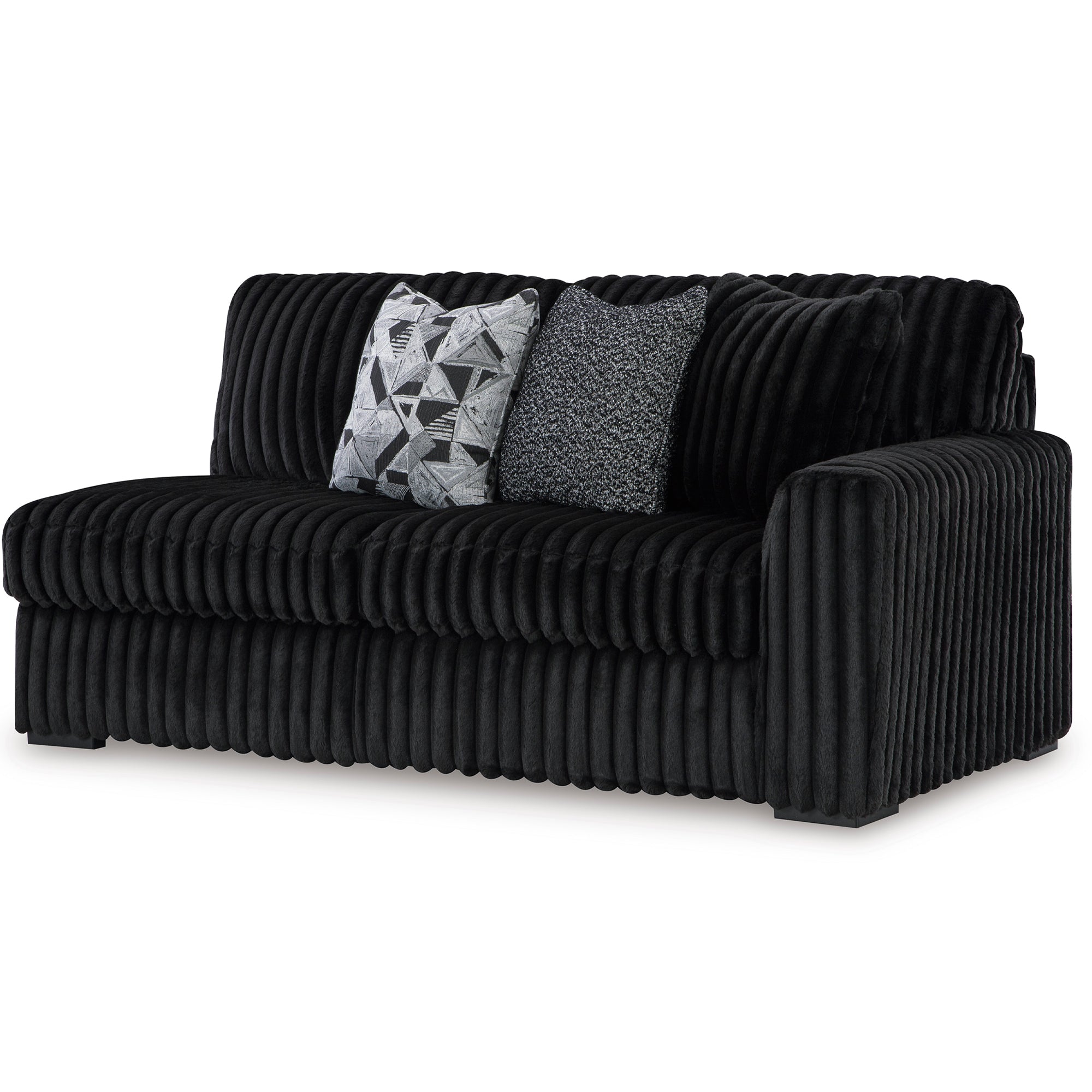 Midnight-Madness 4-Piece Sectional with Chaise