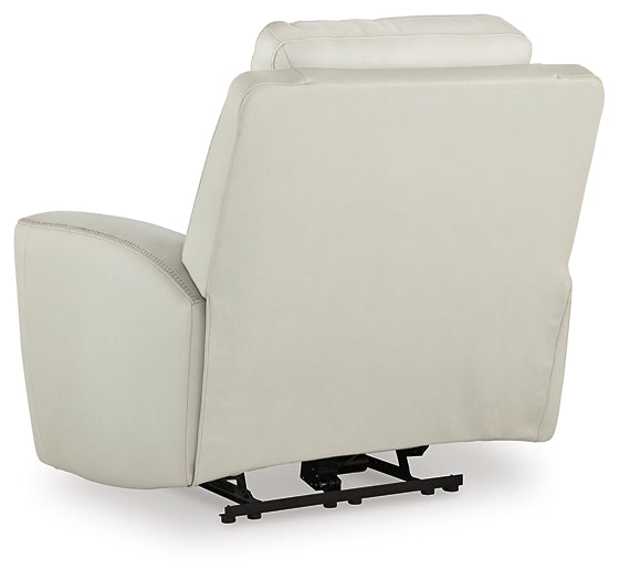 Mindanao Dual Power Leather Recliner