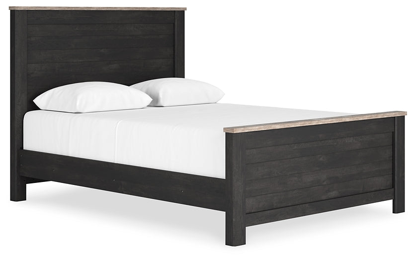 Nanforth King Panel Bed