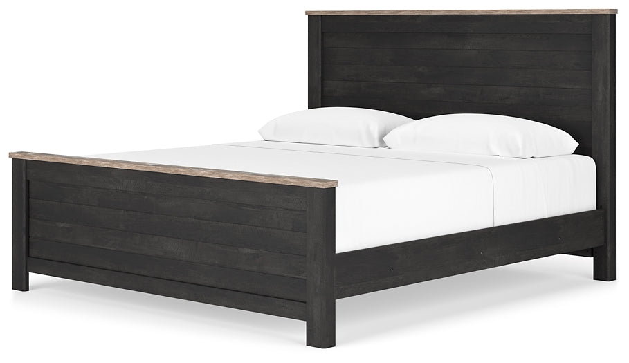 Nanforth King Panel Bed