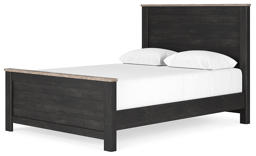 Nanforth King Panel Bed