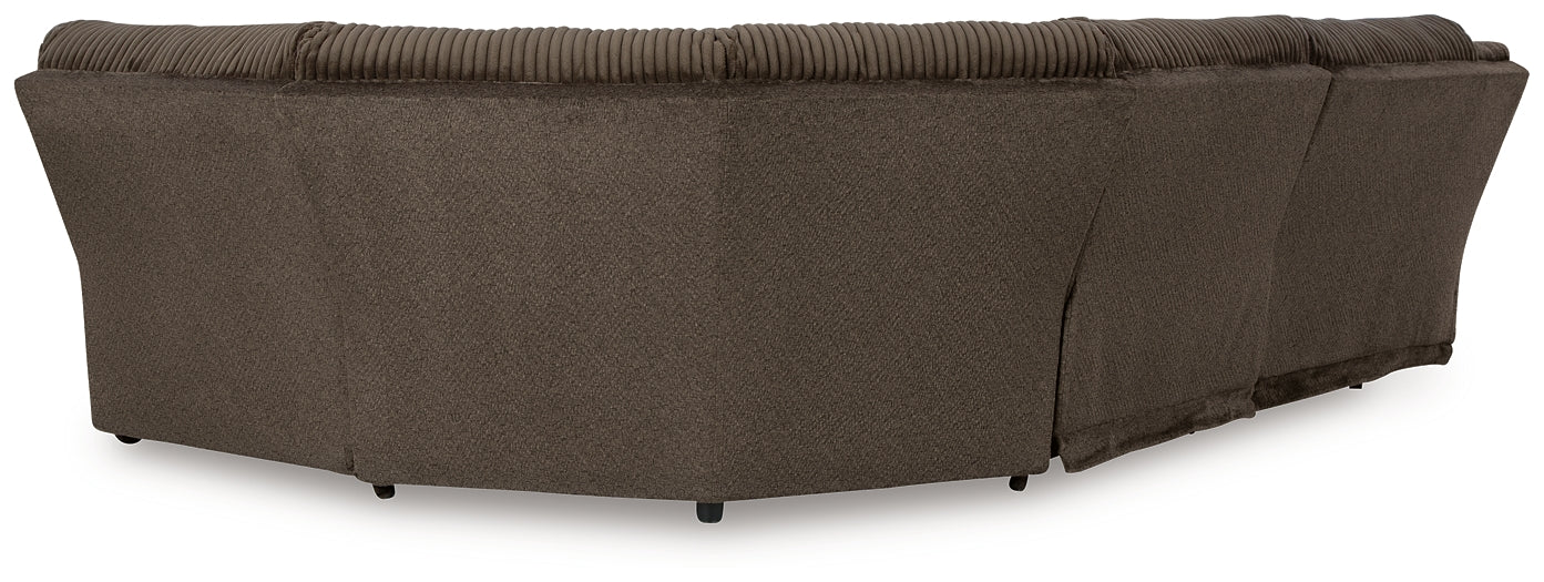 Top Tier 5-Piece Manual Reclining Modular Sectional