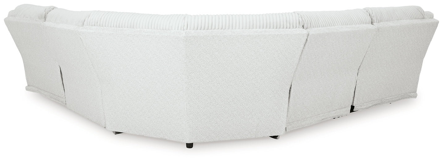 Top Tier 5-Piece Manual Reclining Modular Sectional