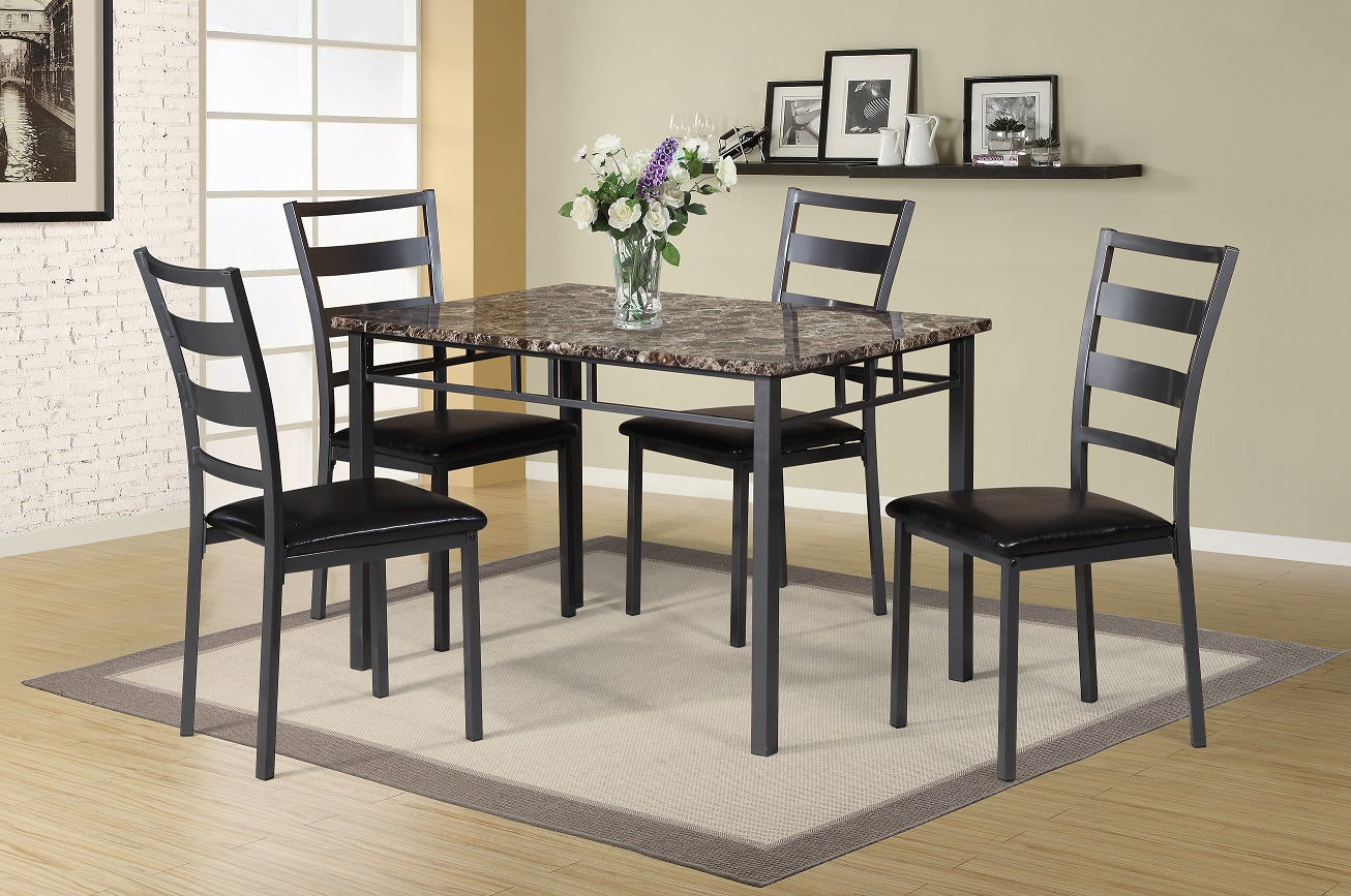 Eden Dining Room Table and Chairs (Set of 5)