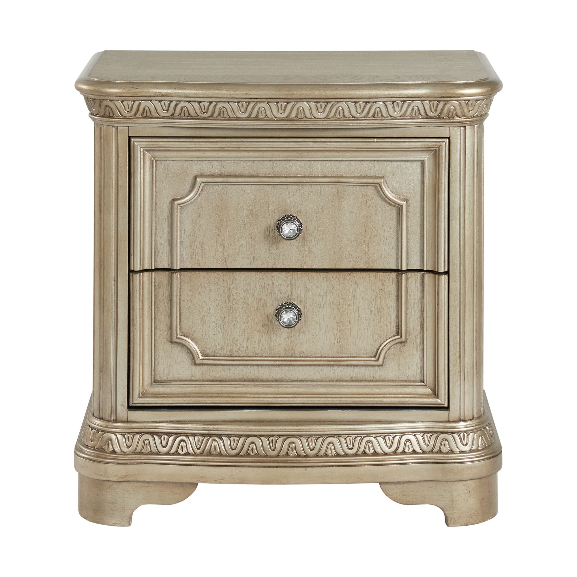 Vincenza Two Drawer Night Stand