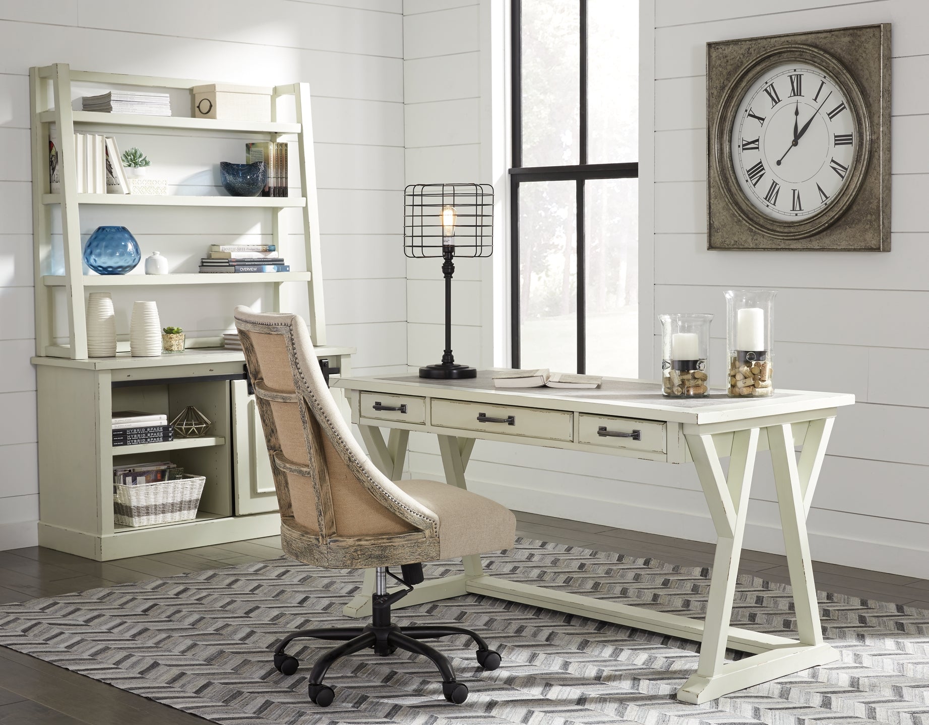 Jonileene Home Office Large Leg Desk