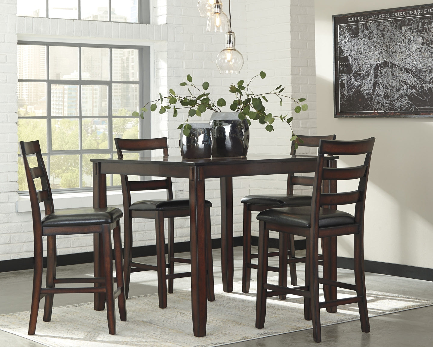Coviar Counter Height Dining Set (Set of 5)