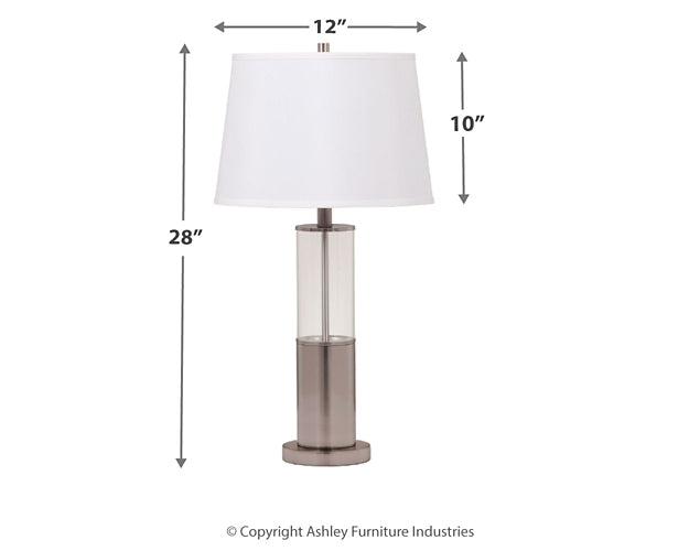 Norma Metal Table Lamp (2/CN)
