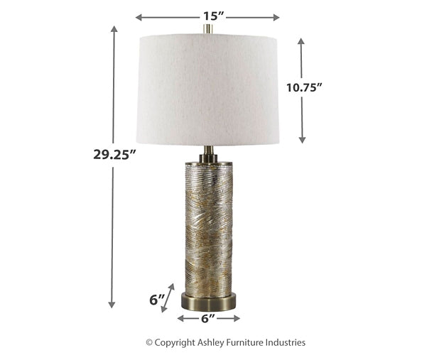Farrar Glass Table Lamp (1/CN)
