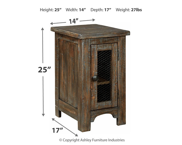 Danell Ridge Chair Side End Table