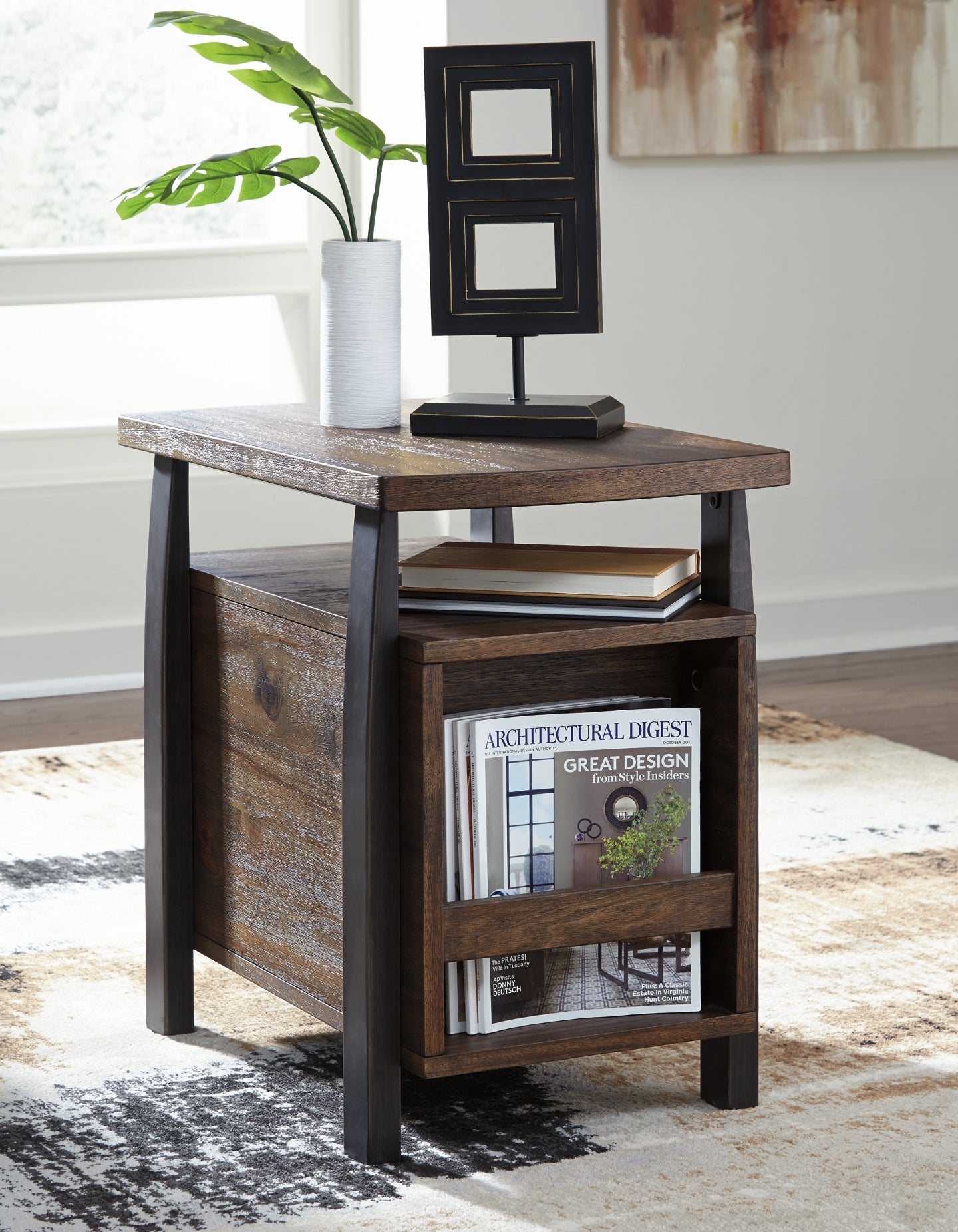 Vailbry Chair Side End Table