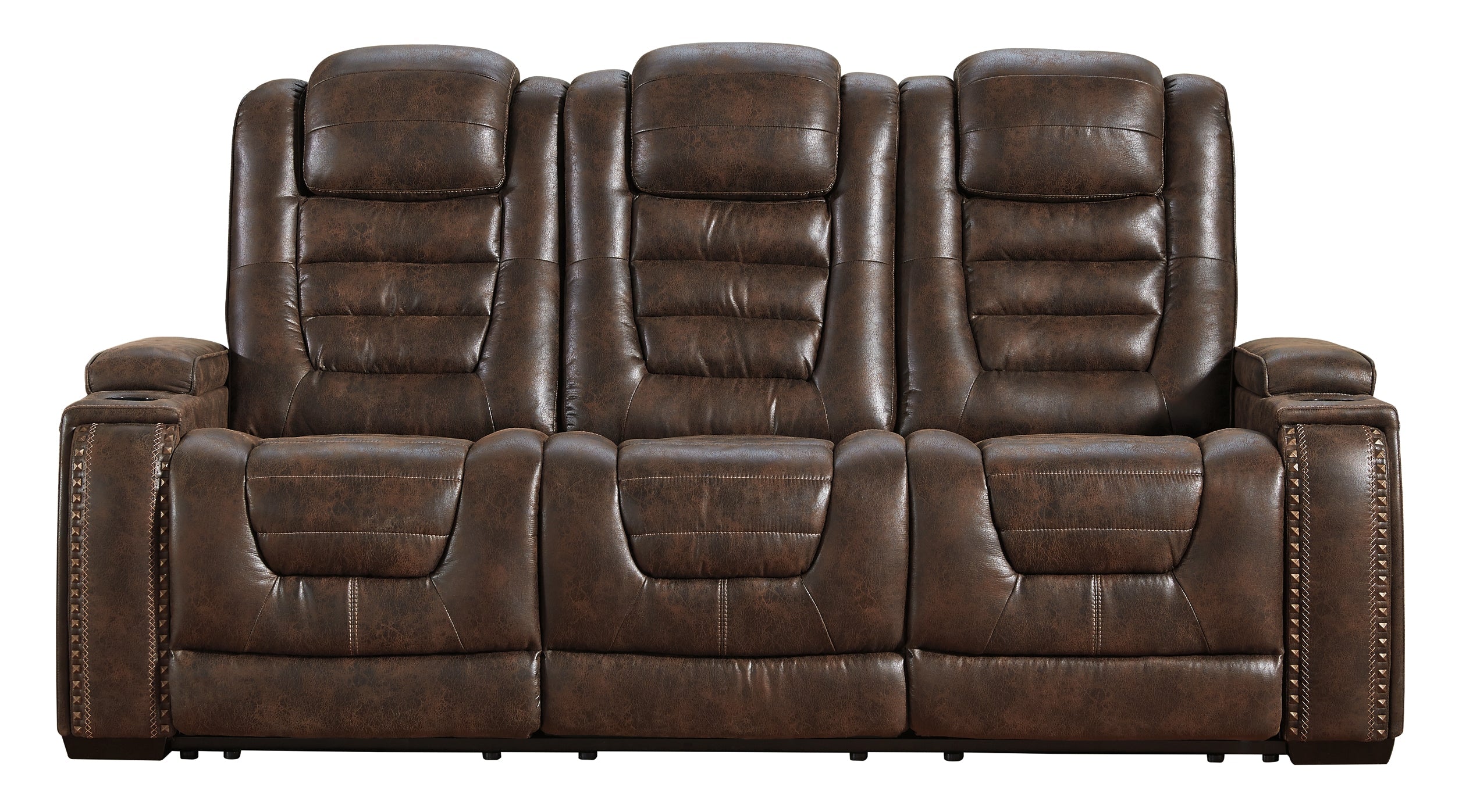 Game Zone PWR REC Sofa with ADJ Headrest