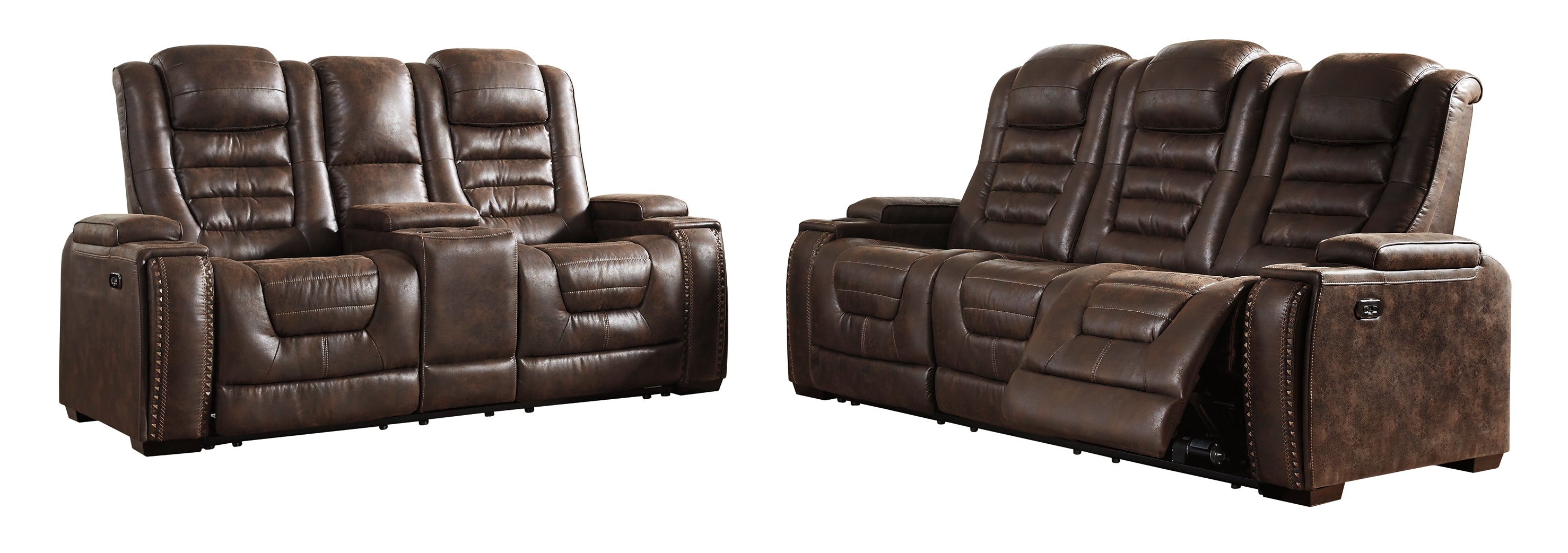 Game Zone PWR REC Sofa with ADJ Headrest