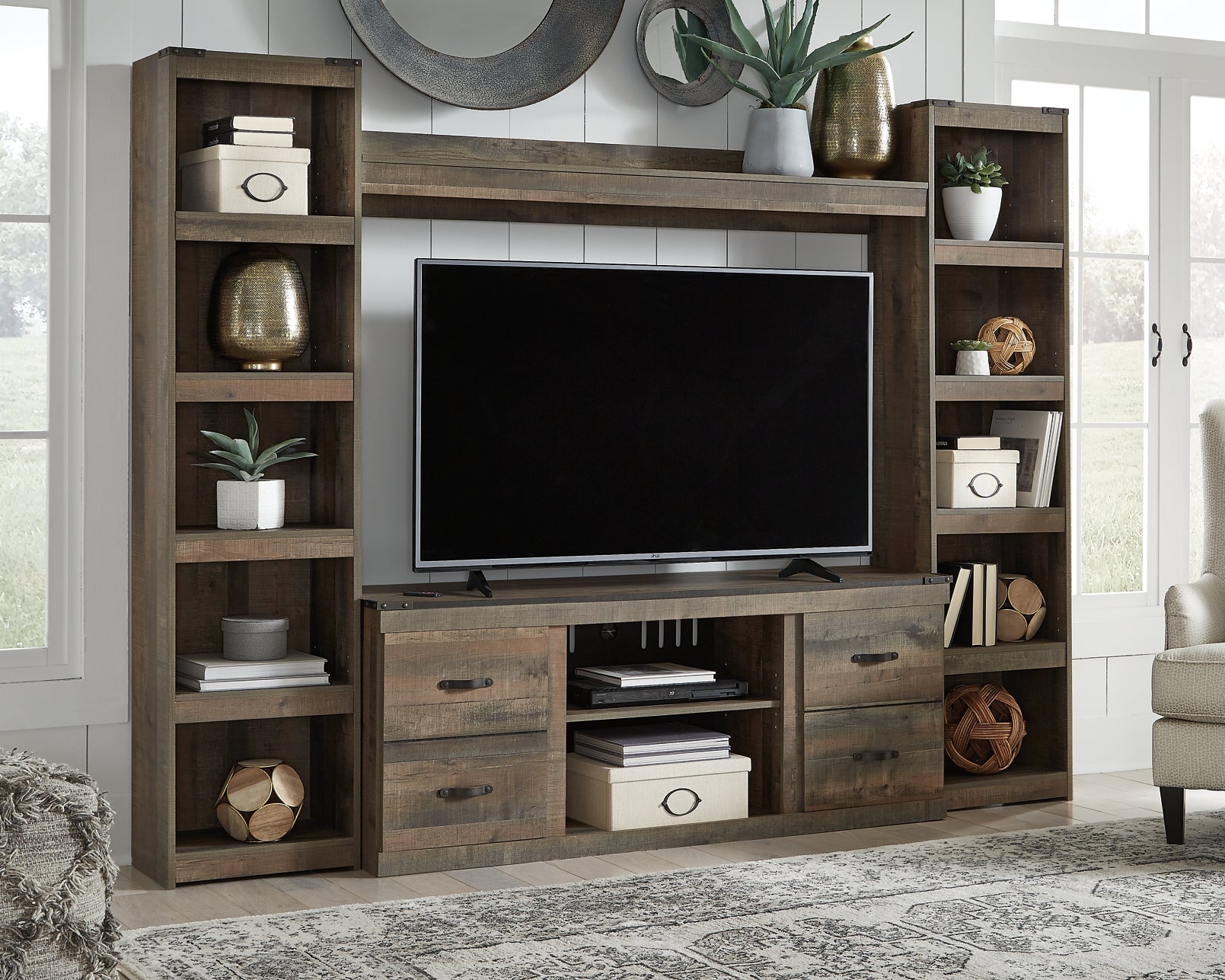 Trinell 4-Piece Entertainment Center