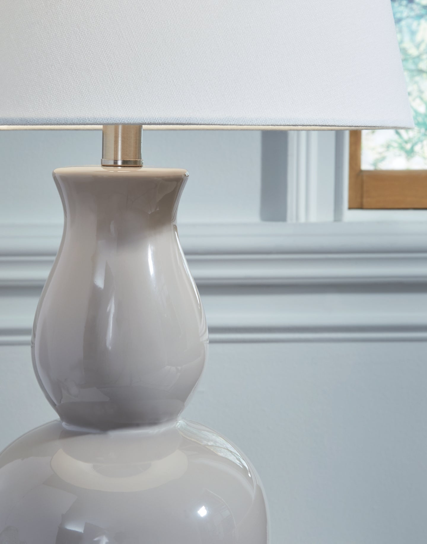 Zellrock Ceramic Table Lamp (1/CN)
