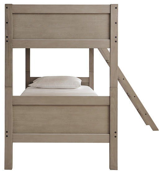 Lettner Twin Bunk Bed with Ladder
