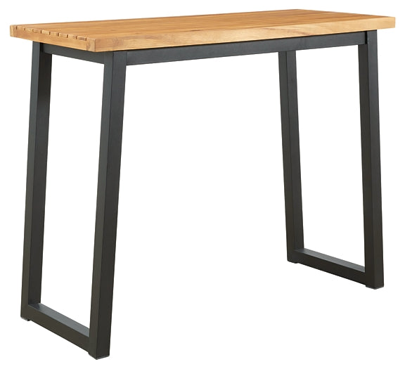 Town Wood Counter Table Set (3/CN)