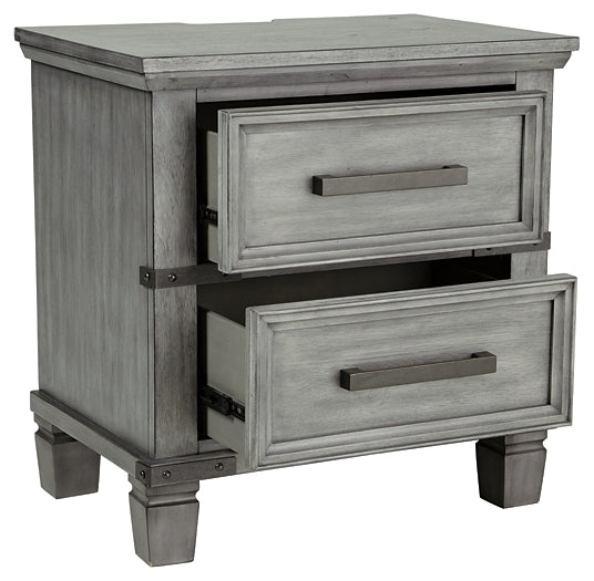 Russelyn Two Drawer Night Stand