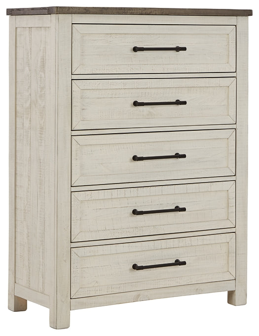 Brewgan Five Drawer Chest