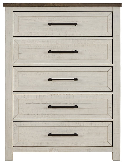 Brewgan Five Drawer Chest