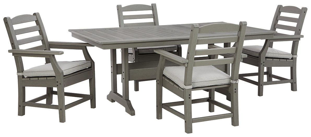 Visola Outdoor Dining Table and 4 Chairs