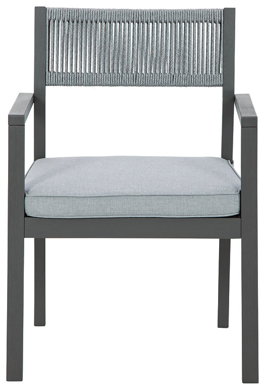 Eden Town Arm Chair With Cushion (2/CN)