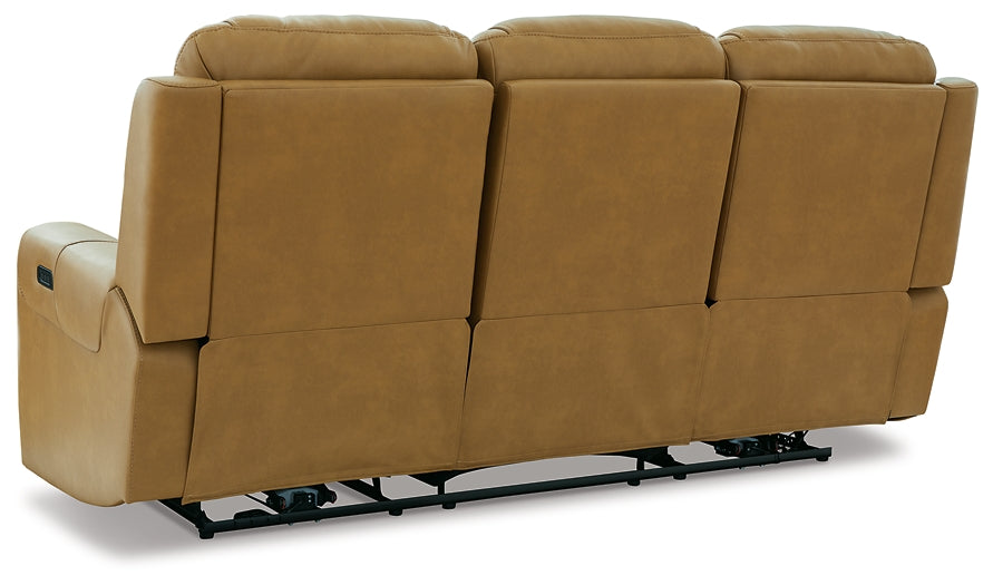 Card Player PWR REC Sofa with ADJ Headrest