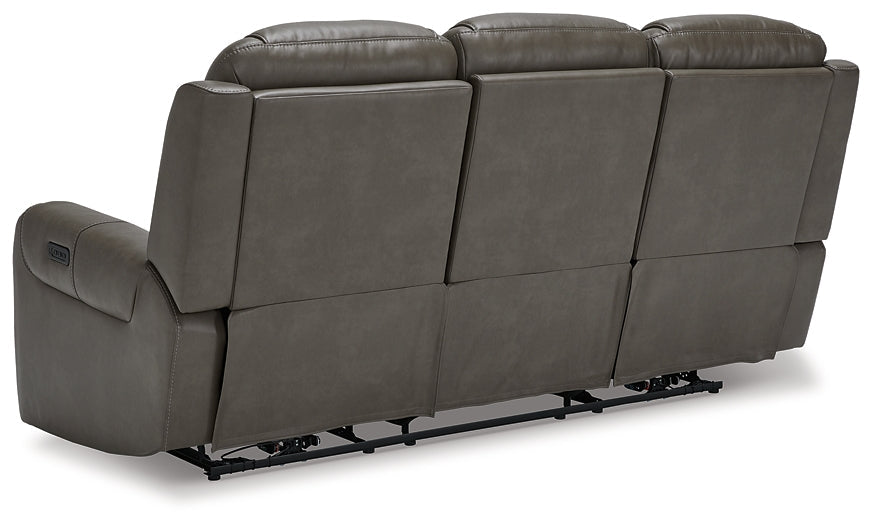 Card Player PWR REC Sofa with ADJ Headrest